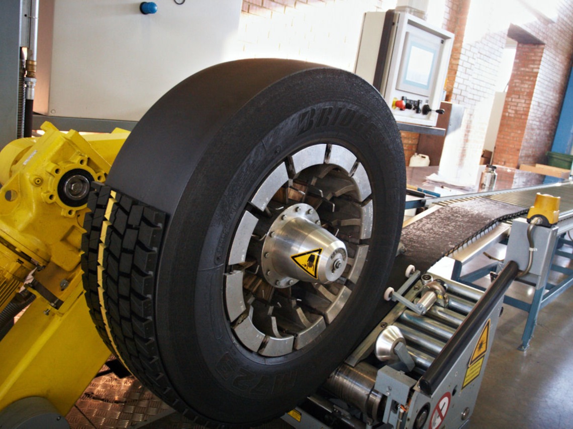 Treadmasters tyre retread